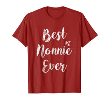 Load image into Gallery viewer, Womens Best Nonnie Ever T-Shirt Fun Cute Mother Day Gift Tee