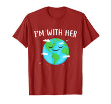 Load image into Gallery viewer, I'm With Her Sunflower Earth Day Shirt Save Earth Mother