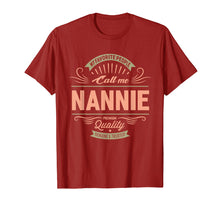 Load image into Gallery viewer, My Favorite People Call Me Nannie Grandma Mother T-Shirt
