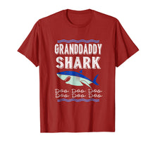Load image into Gallery viewer, Granddaddy Shark T Shirt Mother Father Halloween