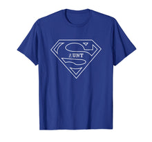 Load image into Gallery viewer, Superhero Aunt T Shirt Gift Mother Father Day