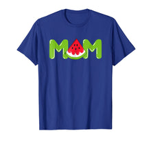 Load image into Gallery viewer, Mom Watermelon T-Shirt Tropical Summer Fruit Mother Gift Tee
