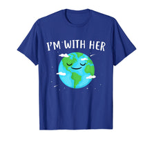 Load image into Gallery viewer, I'm With Her Sunflower Earth Day Shirt Save Earth Mother