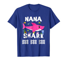 Load image into Gallery viewer, Nana Shark T Shirt Mother Grandma Mother's Day Christmas