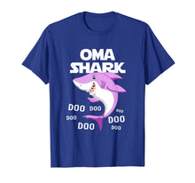 Load image into Gallery viewer, Oma Shark T-Shirt Mother Grandma Halloween Christmas