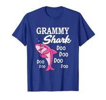 Load image into Gallery viewer, Grammy Shark T Shirt Mother Grandma Halloween Christmas