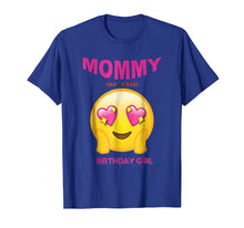 Load image into Gallery viewer, Mother of the Birthday Girl Emoji Birthday Girl Shirt