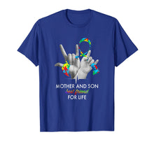 Load image into Gallery viewer, Mother And Son Best Friends For Life Autism Awareness Shirt