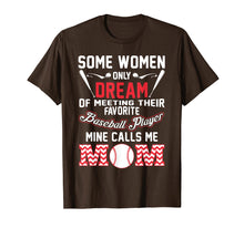 Load image into Gallery viewer, Baseball Mom T Shirt, Favorite Baseball Player Mother Gift