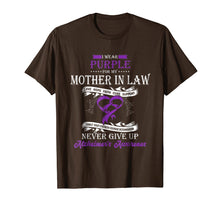 Load image into Gallery viewer, For My Mother In Law Alzheimer's Awareness Gift Shirt