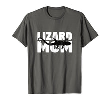 Load image into Gallery viewer, Lizard Mom T-Shirt Lizard Lover Gift for Mother Animal Tee