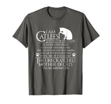 Load image into Gallery viewer, I Am The Catleesi Mother Of Cats T-Shirt - Funny Cat Shirt
