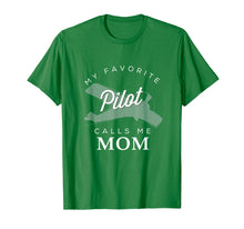 Load image into Gallery viewer, Mom Mother Son Daughter Airplane Pilot T Shirt Birth Day