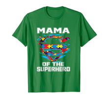 Load image into Gallery viewer, Super Mama Tshirt Autism Awareness Gift Mother Superhero