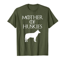Load image into Gallery viewer, Cute & Unique White Mother of Huskies T-shirt E010664