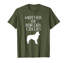 Load image into Gallery viewer, Cute & Unique White Mother of Border Collies T-shirt E010588