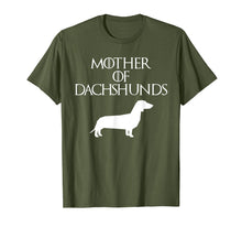 Load image into Gallery viewer, Cute & Unique White Mother of Dachshunds T-shirt E010624