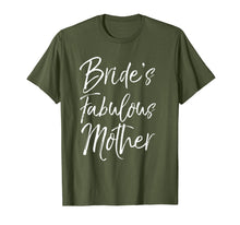 Load image into Gallery viewer, Bride's Fabulous Mother Shirt Fun Party Wedding Tee