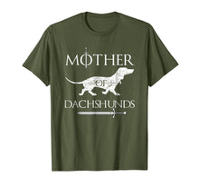 Load image into Gallery viewer, Womens Mother of Dachshunds Cute Dog Parent T-Shirt Gift