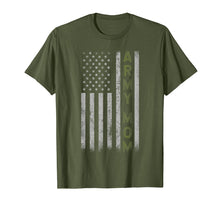Load image into Gallery viewer, Army Mom T Shirt- Pride Military Mother American Flag Shirt