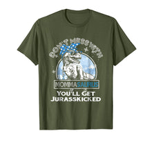 Load image into Gallery viewer, Don't mess with Mommasaurus Mother Christmas Tshirt