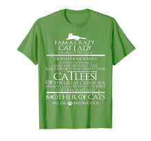 Load image into Gallery viewer, Catleesi Mother Of Cats Funny Cat Lovers Tshirt