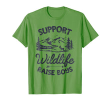 Load image into Gallery viewer, Support Wildlife Raise Boys T shirt Mom Dad Mother Parents