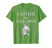 Load image into Gallery viewer, Mens Father Of Dragons Fun Smoky T-Shirt | Mother of Dragons