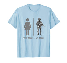 Load image into Gallery viewer, Funny Soldier Mom Shirt Military Mother Camouflage