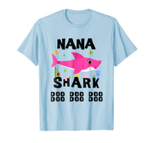 Load image into Gallery viewer, Nana Shark T Shirt Mother Grandma Thanksgiving Christmas