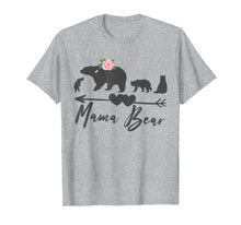 Load image into Gallery viewer, Mama Bear T-Shirt Cool Mom Mothers Day Gift for Mother Tee
