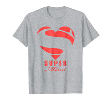 Load image into Gallery viewer, Super Mimi Superhero T Shirt Gift Mother Father Day