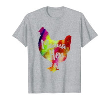 Load image into Gallery viewer, Mama Hen Shirt Farmer Colorful Chicken Pet Mother Tshirt