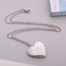Load image into Gallery viewer, crystal Medal Original Handmade Simple Six-color DIY Love Metal Carving Necklace Retro secret Pendant Photo Frame Custom Jewelry