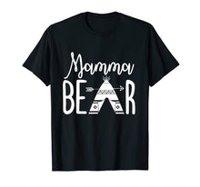Load image into Gallery viewer, Mamma Bear Family Mamma Mother Bear T-Shirt For Women
