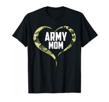 Load image into Gallery viewer, Proud Army Mom Shirt Military Mother Camouflage Apparel
