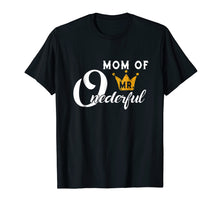 Load image into Gallery viewer, Mom of MR. Onederful T-Shirt Mother of 1st Birthday Son Gift
