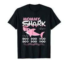 Load image into Gallery viewer, Mommy Shark T Shirt Mother Grandma Halloween Christmas
