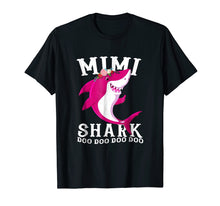 Load image into Gallery viewer, Mimi Shark T Shirt Mother Grandma Halloween Christmas
