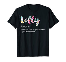 Load image into Gallery viewer, Lolly Definition Shirt Funny Grandma T-Shirt Mother Day Gift
