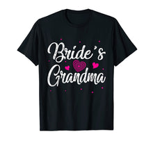 Load image into Gallery viewer, Hearts Bride's Grandma Happy Wedding Marry Mother Day Shirt
