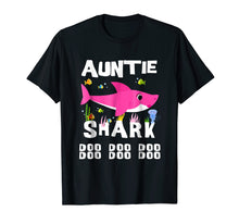 Load image into Gallery viewer, Auntie Shark T Shirt Mother Grandma Mother's Day Christmas
