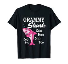 Load image into Gallery viewer, Grammy Shark T Shirt Mother Grandma Halloween Christmas
