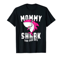 Load image into Gallery viewer, Mommy Shark T Shirt Mother Grandma Halloween Christmas
