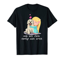 Load image into Gallery viewer, She Lived Happily Ever After Golden Retriever Mother Shirt
