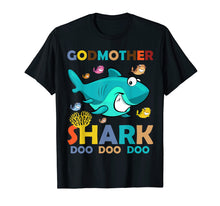 Load image into Gallery viewer, GodMother Shark Retro Vintage Tshirt Mother
