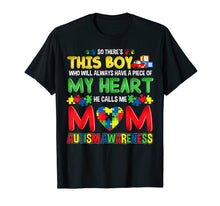Load image into Gallery viewer, Mom Autism Awareness T-Shirt Mother of Boys Gift
