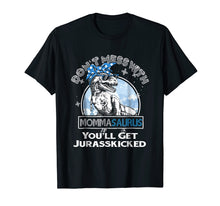 Load image into Gallery viewer, Don't mess with Mommasaurus Mother Christmas Tshirt
