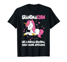 Load image into Gallery viewer, Grandmacorn Shirt Cute Unicorn Lover Mother Day Gift Grandma
