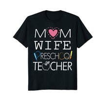 Load image into Gallery viewer, Cute Heart Mom Wife Preschool Teacher Shirt Happy Mother Day
